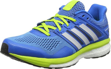 adidas supernova glide 3 m laufschuhe weiß silber blau grün|adidas supernova füße.